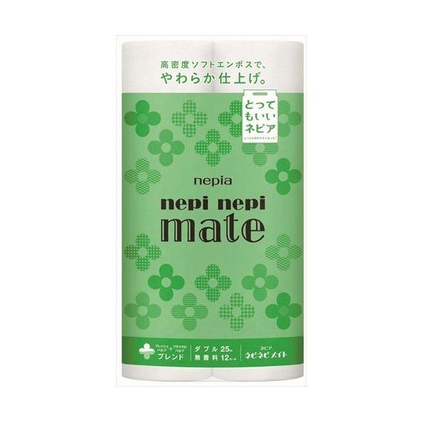 Giấy vệ sinh Nepi Nepi Quality 2 lớp 12 cuộn Xanh