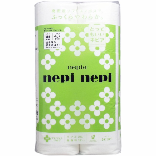 Giấy vệ sinh Nepi Nepi Quality 2 lớp 12 cuộn