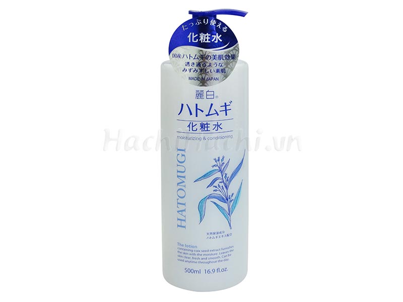 Nước hoa hồng dưỡng ẩm hạt ý dĩ Kumano 500ml