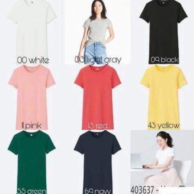 Áo phông nữ ngắn tay Uniqlo 413996 Xl