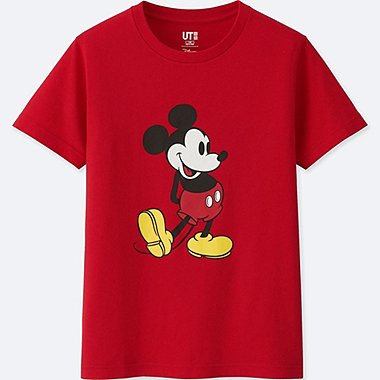 Áo mickey kids 150 Uniqlo 790