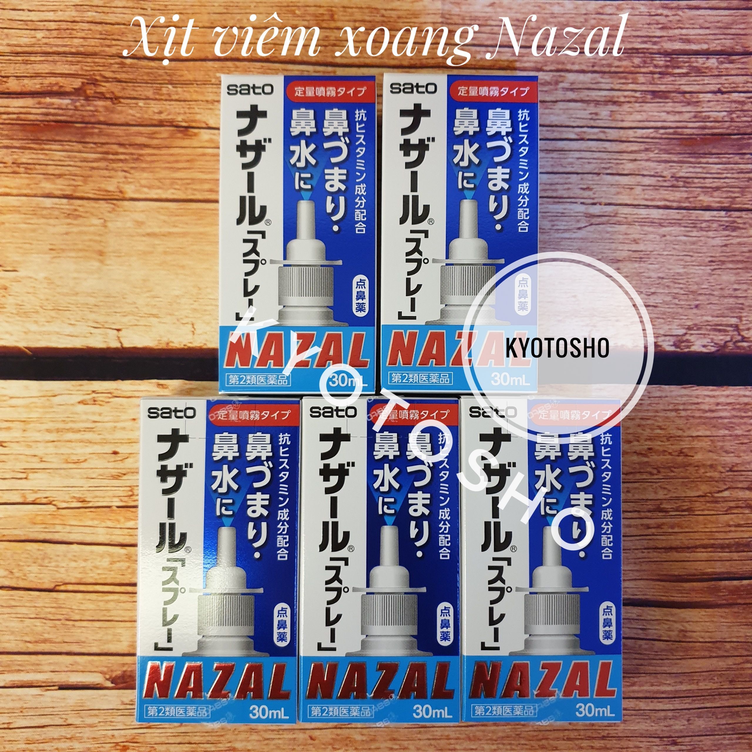 Xịt trị viêm xoang mũi Nazal 30ml