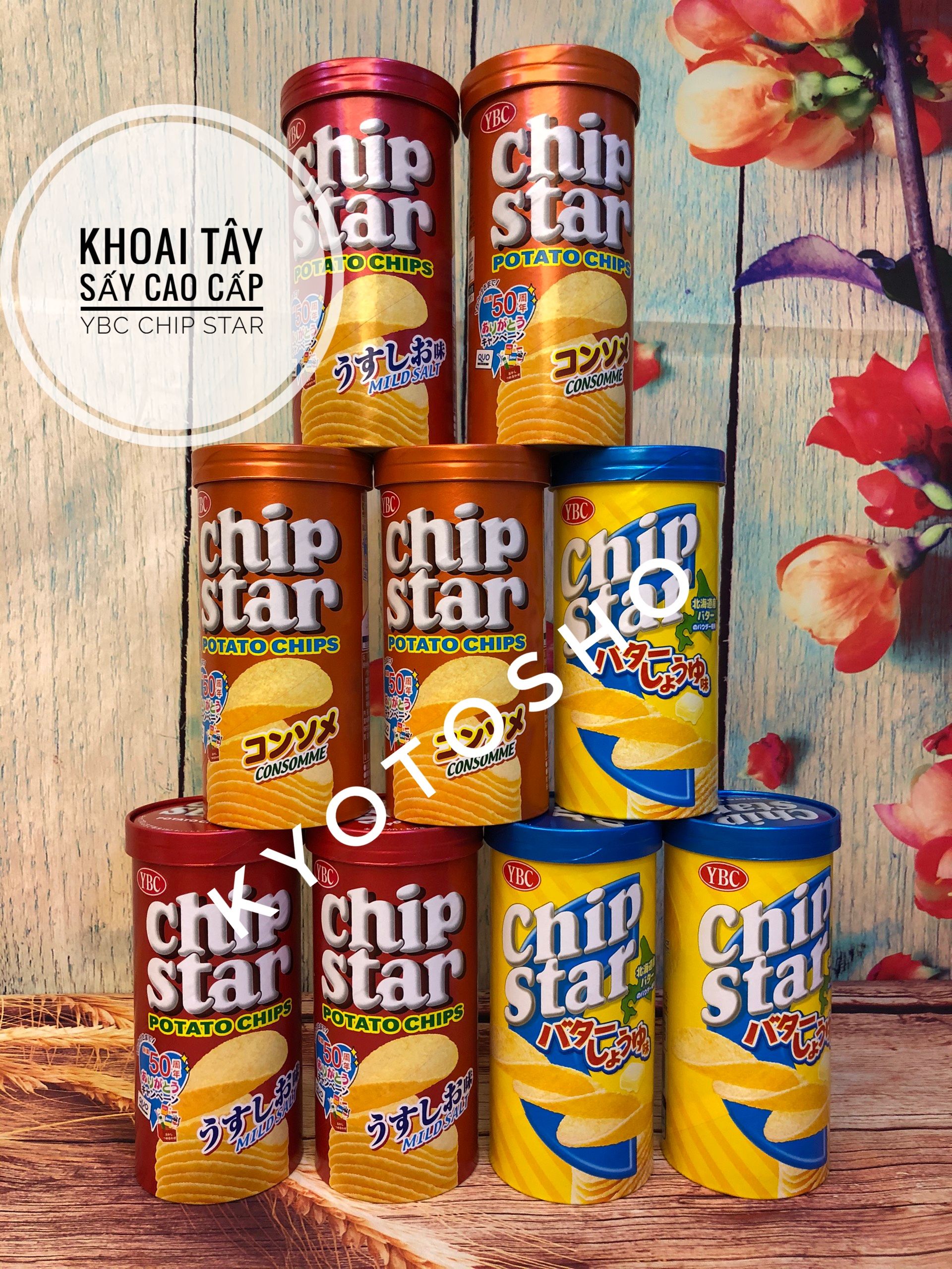 Khoai tây sấy Chip star vị Rong Biển