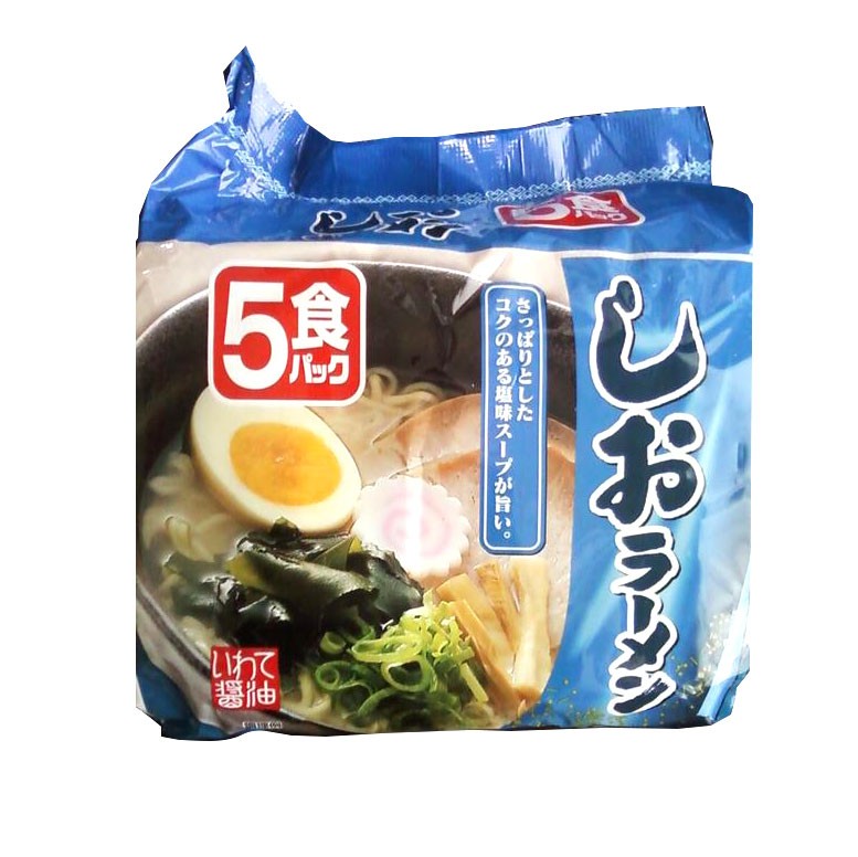 Mì ăn liền ramen vị muối 5goix84g