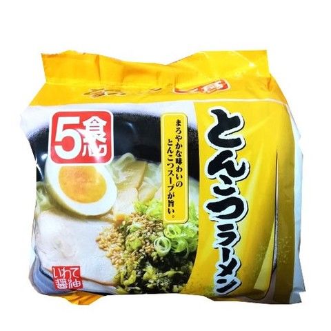 Mì ăn liền ramen vị thịt heo 5góix83g