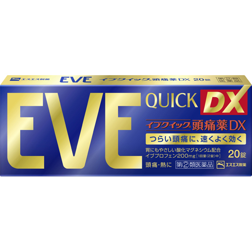 Viên uống giảm đau hạ sốt Eve Quick DX 20 viên