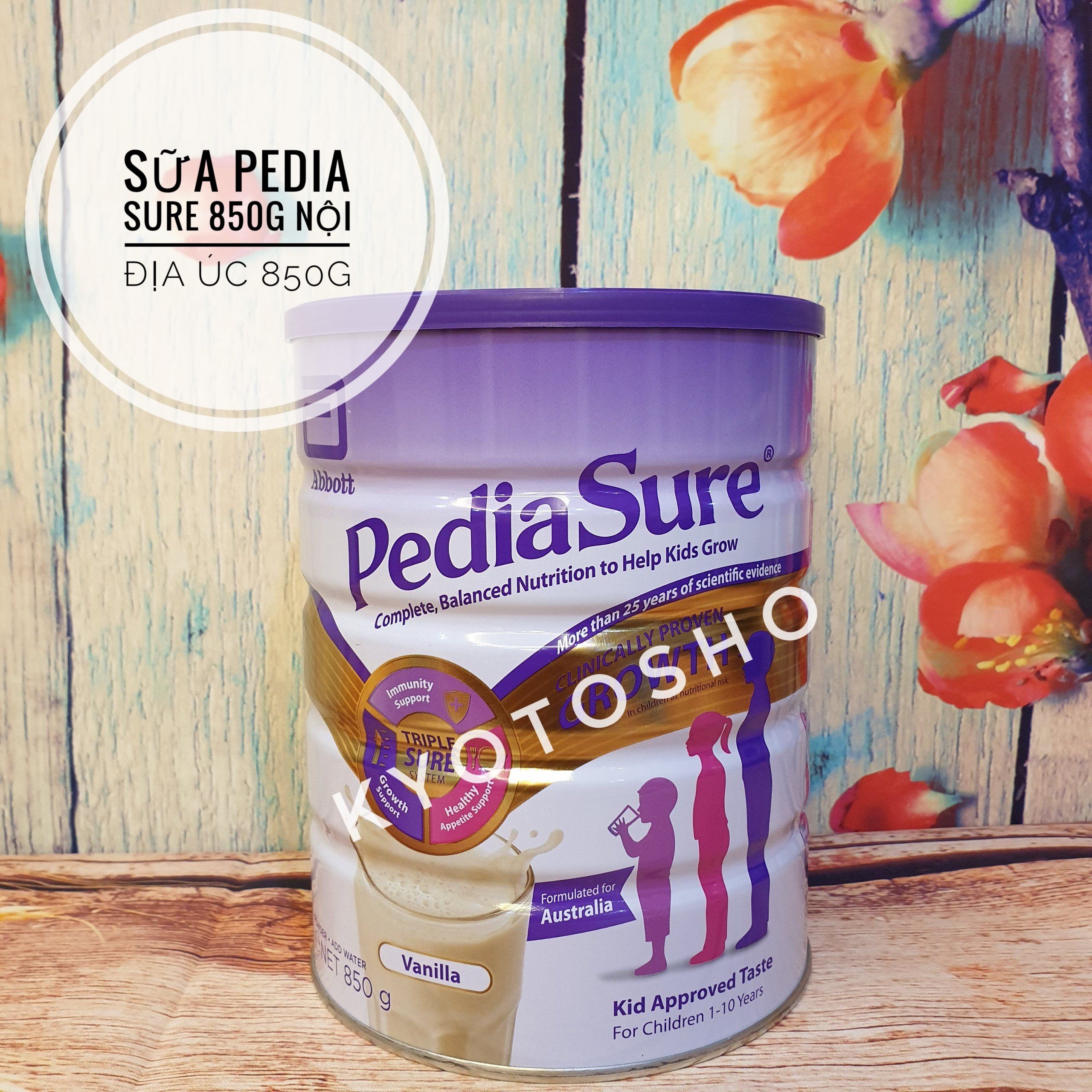 Sữa Pediasure 850g MM(6h/thùng)