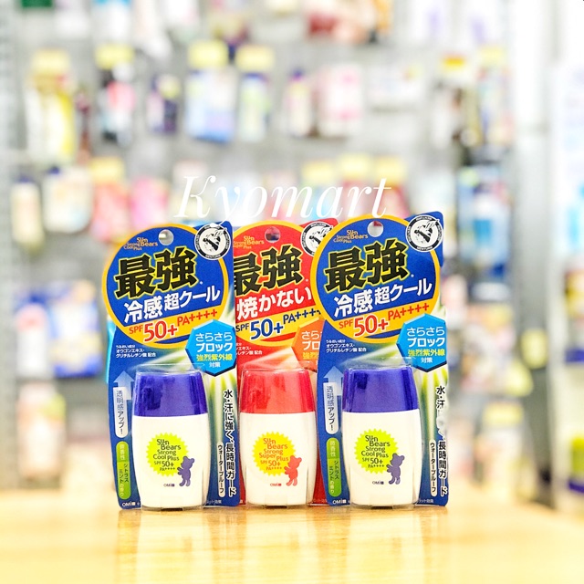 Kem chống nắng OMI SUNBEAR SPF 50+[freship tianf quấc ] hàng nhật nội địa. - dùng thử 10ml bạc hà,28ml