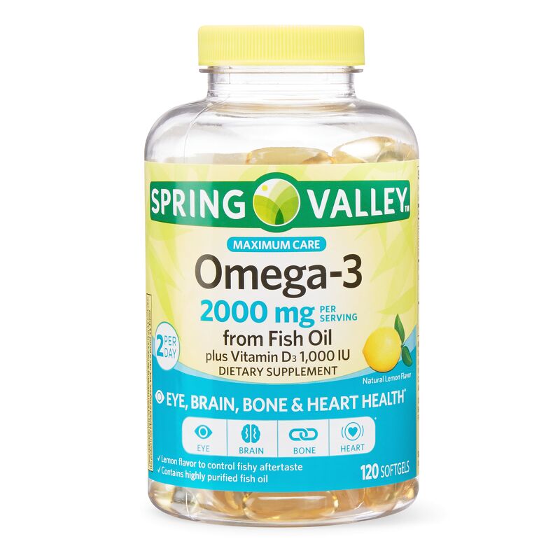 Dầu cá Spring Valley Omega 3 270 viên