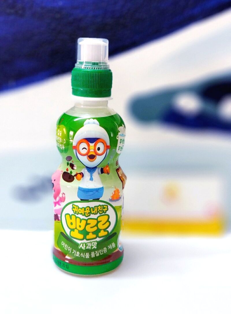 Nước trái cây Pororo vị táo xanh cho bé 235ml