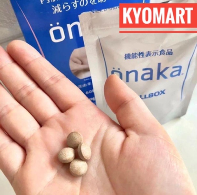 Viên giảm mỡ bụng Onaka 60 viên Nhật Bản