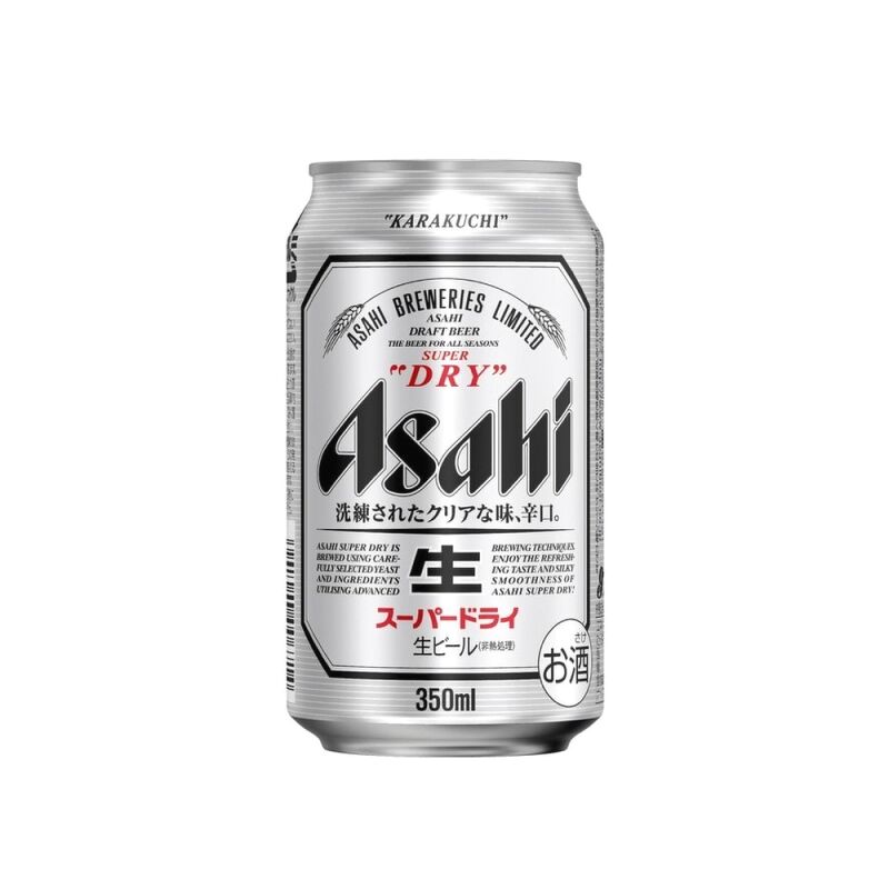 Bia Super Dry Asahi 350ml Nhật Bản(T24)