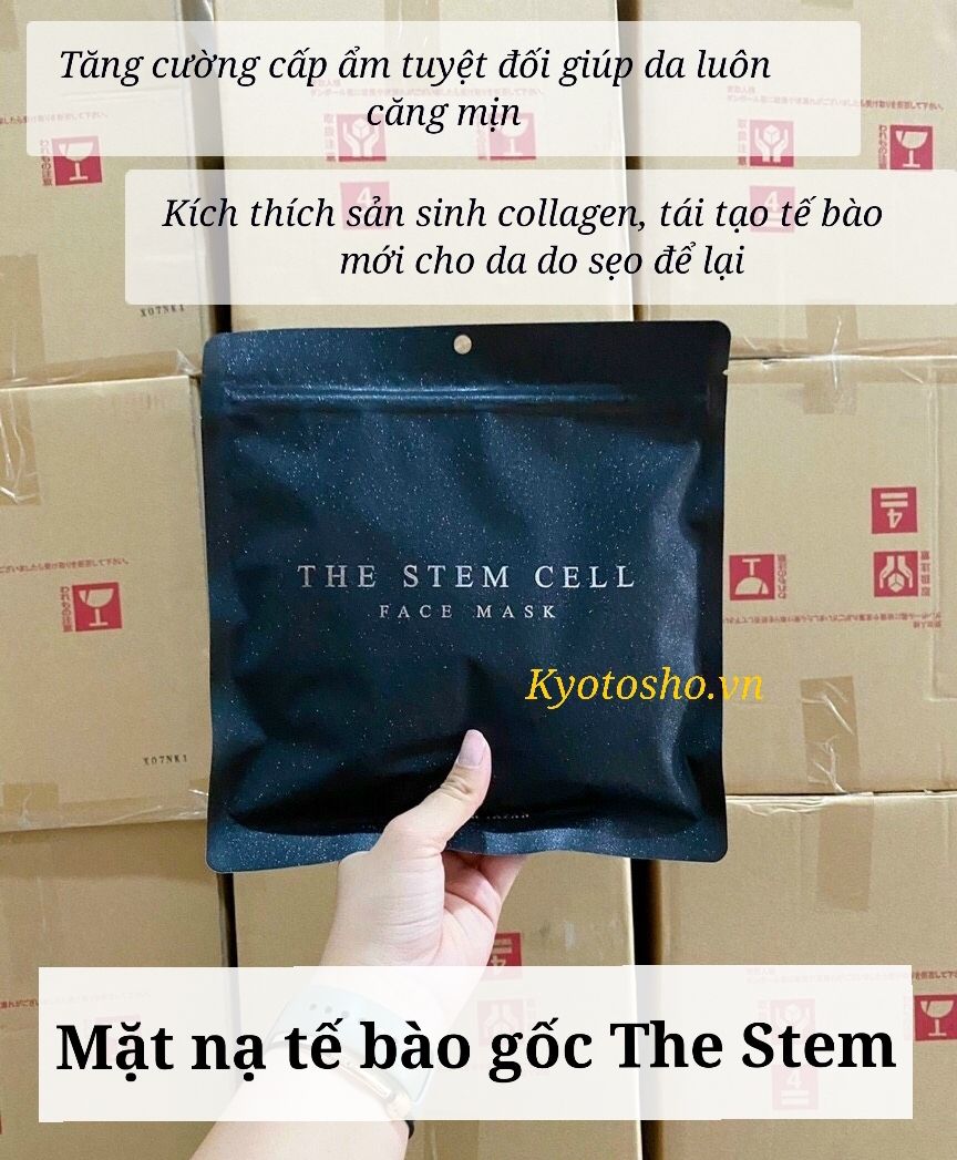 Mặt nạ tế bào gốc The Stem Cell 30 miếng màu đen(T50)