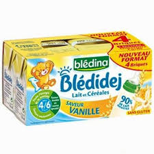 Sữa tươi Bledina Biscuite vị vani 250ml 6T