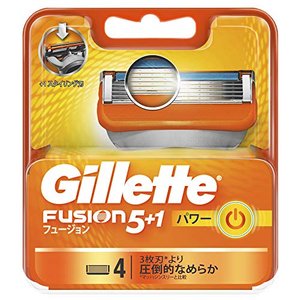 Lưỡi dao cạo râu Gillette Fusion hộp 4 cái màu đỏ 8887