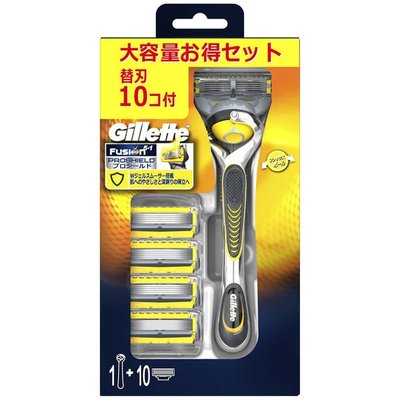 Bộ dao cạo râu Gillette Fusion 5+1 hộp 10 lưỡi thay thế 4648