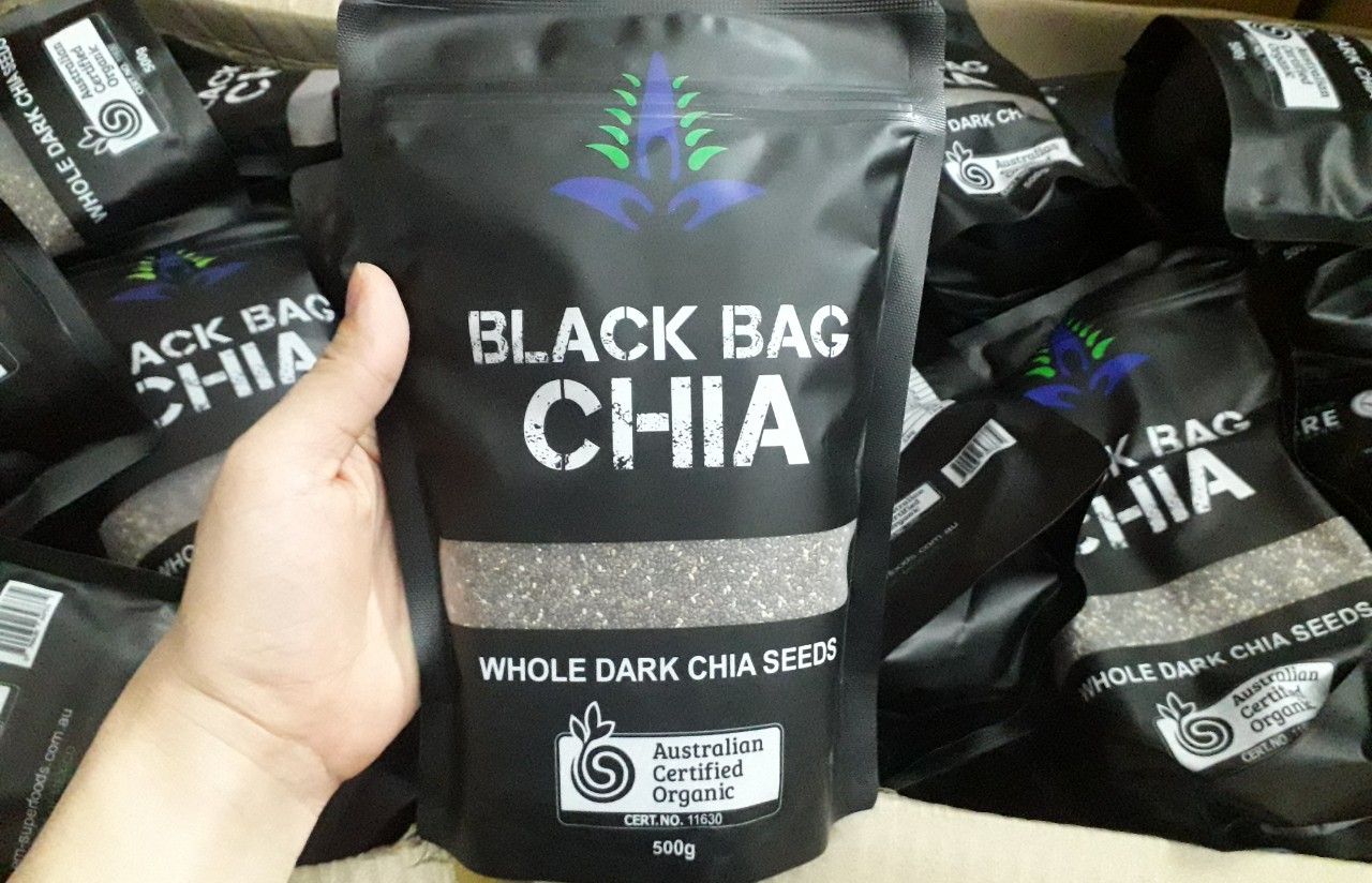 Hạt chia Úc Black Bag cao cấp 500g(T50)