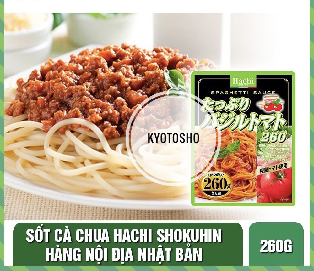 Sốt cà chua rau củ Hachi 260g