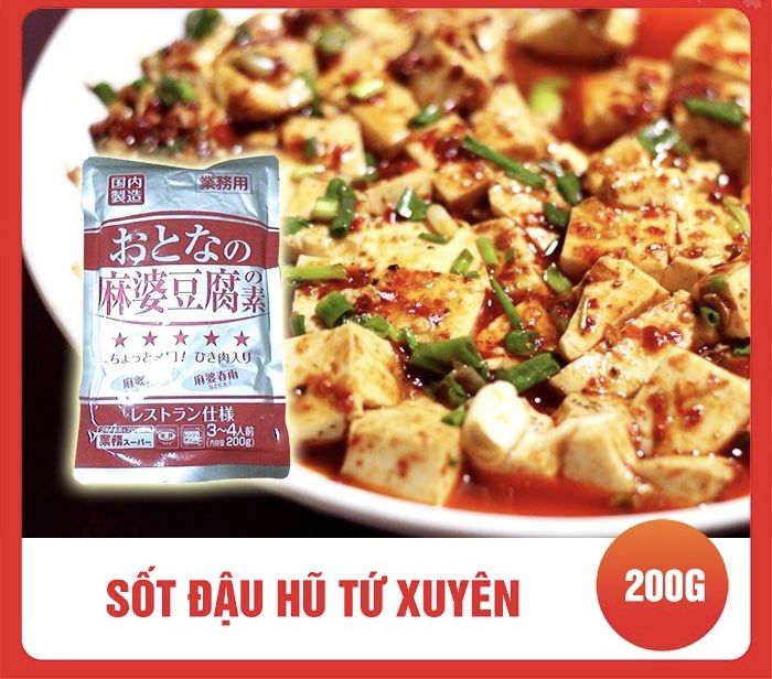 Sốt đậu hũ tứ xuyên Mapo Tofu Nhật 200g