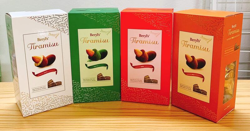 Socola Tiramisu đen hạnh nhân 200g