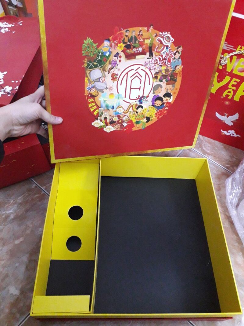 Hộp quà Tết 25x35cm