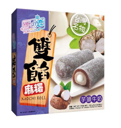 Bánh Mochi cuộn Yuki&Love vị khoai môn sữa 300g