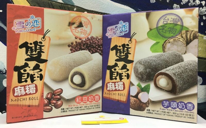 Bánh Mochi cuộn Yuki&Love sữa đậu đỏ 300g