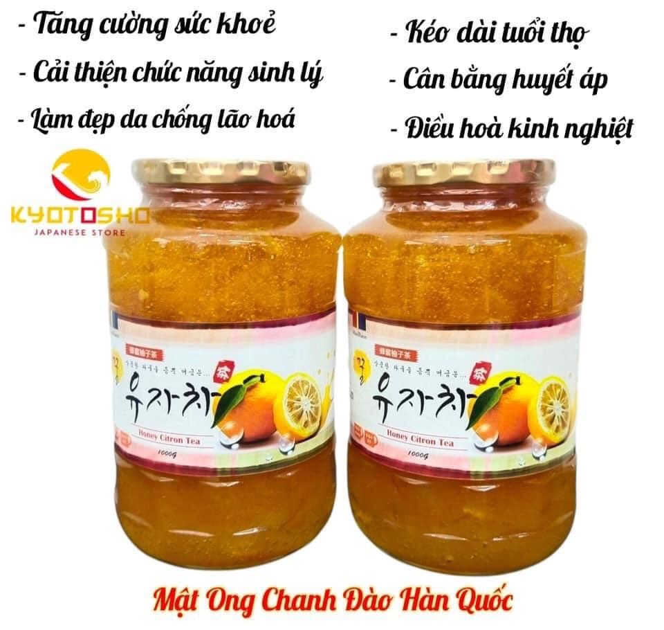 Mật ong chanh đào MasilRaon Hàn Quốc 1kg