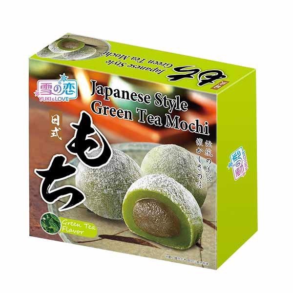 Bánh Mochi Yuki&Love nhân trà xanh 140g