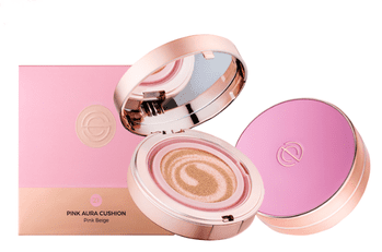 Phấn nước DPC Pink Aura Cushion tone 21 trắng hồng