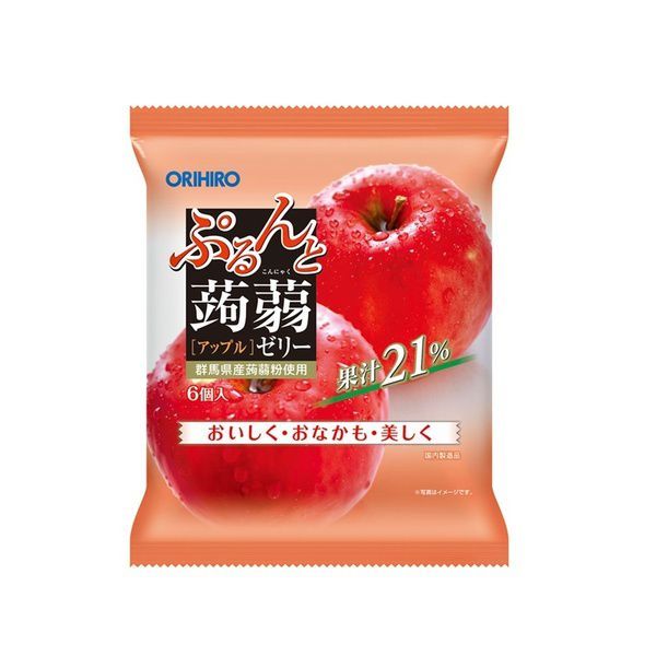 Thạch Orihio vị táo đỏ 120g