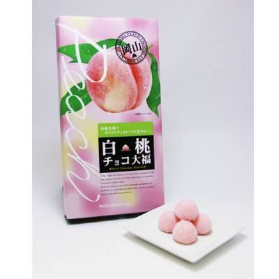 Bánh mochi kem Daifuku vị đào 18 viên