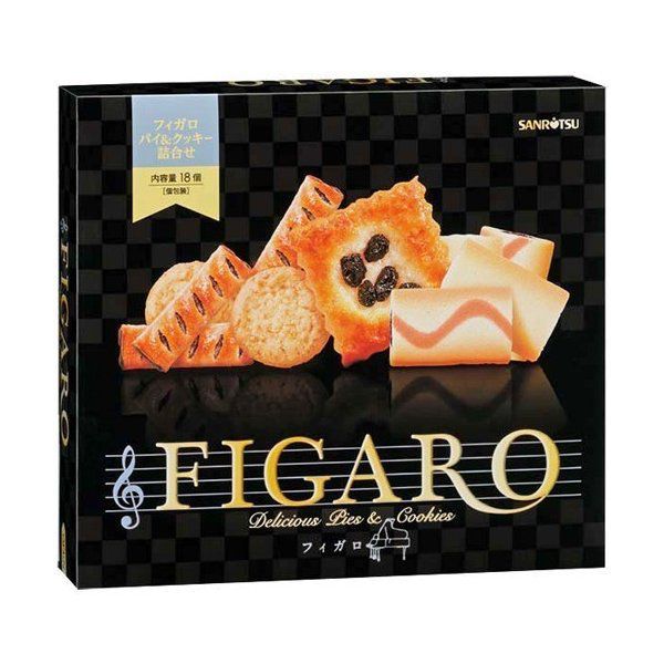 Bánh quy cao cấp FIGARO hộp nhỏ 18P