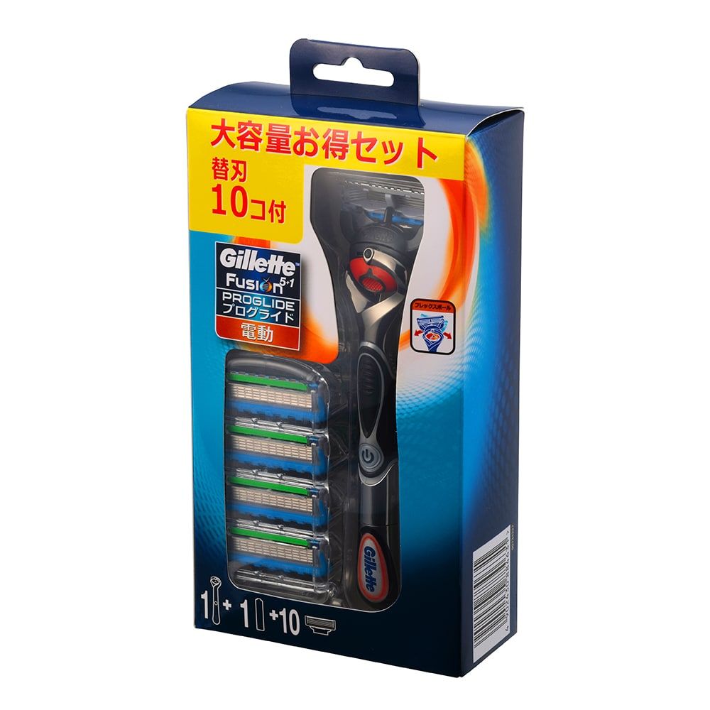 Bộ dao cạo râu Gillette Fusion 5+1 hộp 10 lưỡi thay thế 4631