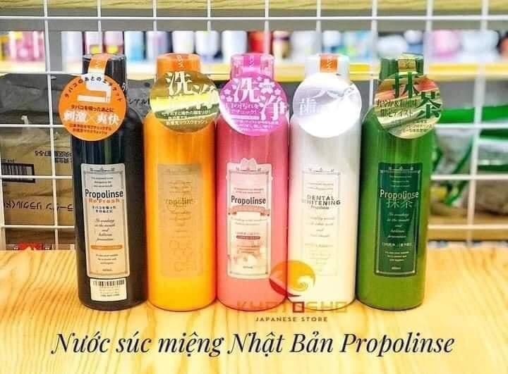 nước súc miệng propolinse trà xanh