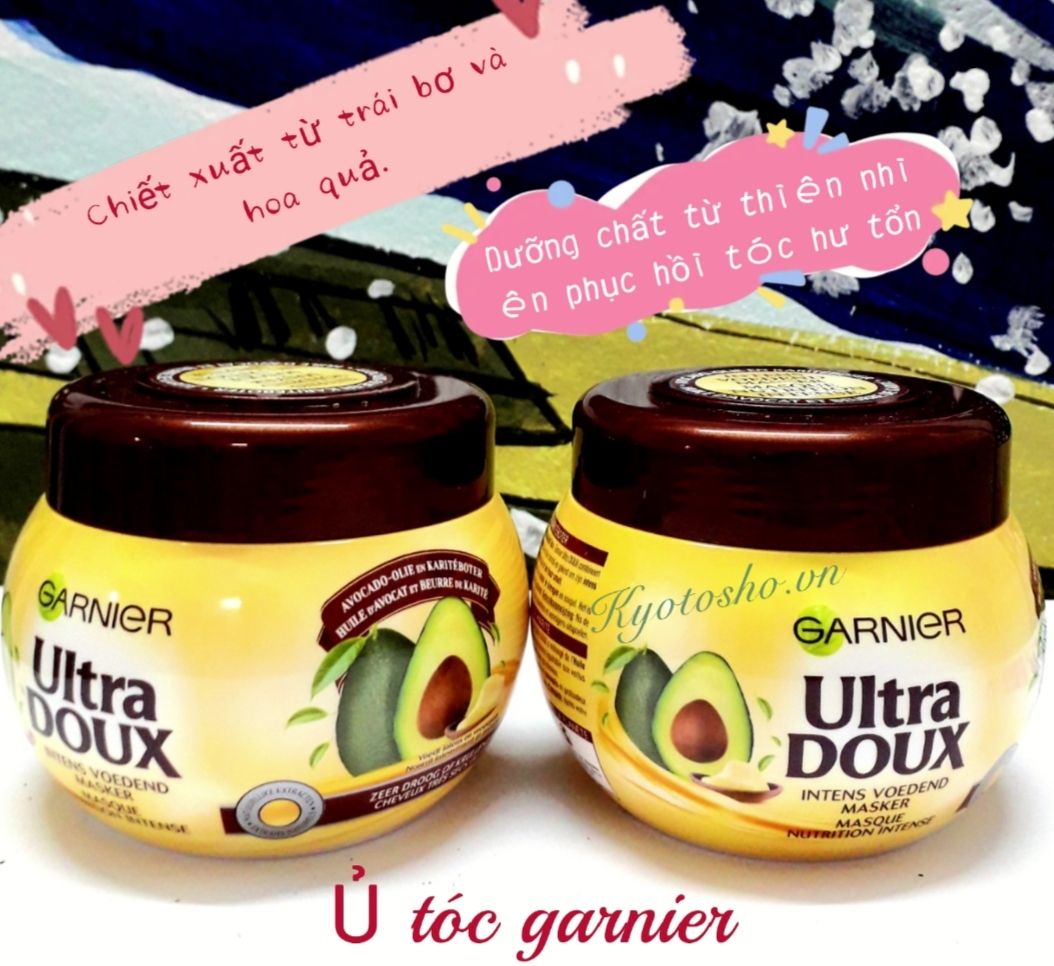 Ủ tóc Garnier Ultra Doux bơ 300ml