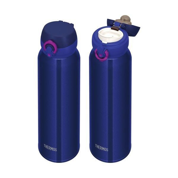 Bình giữ nhiệt Thermos 0.75L nắp bật màu xanh navy