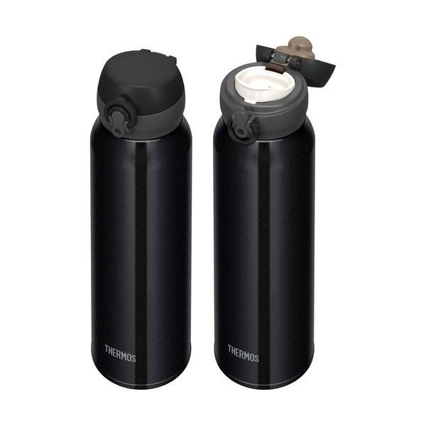 Bình giữ nhiệt Thermos 0.75L nắp bật màu đen