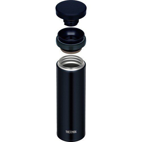 Bình giữ nhiệt Thermos 0.5L nắp vặn màu đen