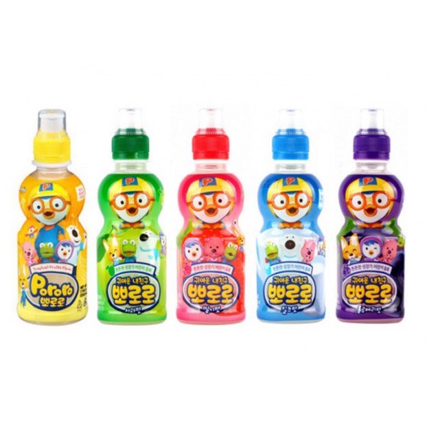 Nước trái cây Pororo vị sữa cho bé 235ml