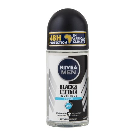 Lăn khử mùi 48h Nivea Men Black&White 50ml