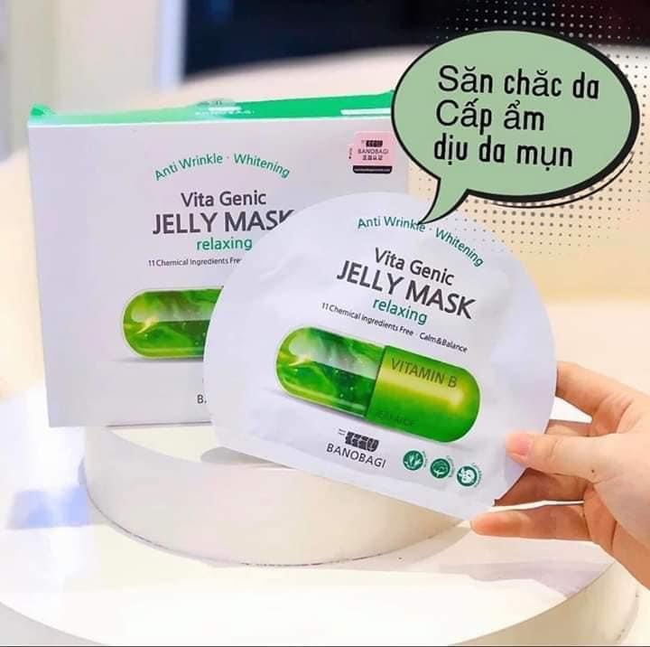 Mặt nạ Banobagi Vita Genic Relaxing Hàn Quốc 30g xanh lá