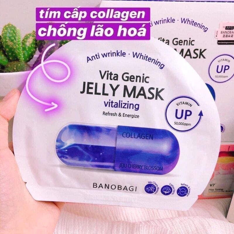 Mặt nạ Banobagi Vita Genic Vitalizing Hàn Quốc 30g màu tím ( LẺ)