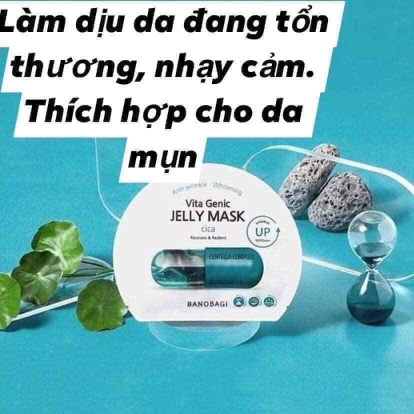 Mặt nạ Banobagi Vita Genic Cica Hàn Quốc 30g xanh ngọc (LẺ)
