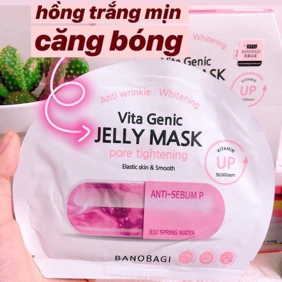 Mặt nạ Banobagi Vita Genic Pore Tightening Hàn Quốc 30g màu hồng (LẺ)