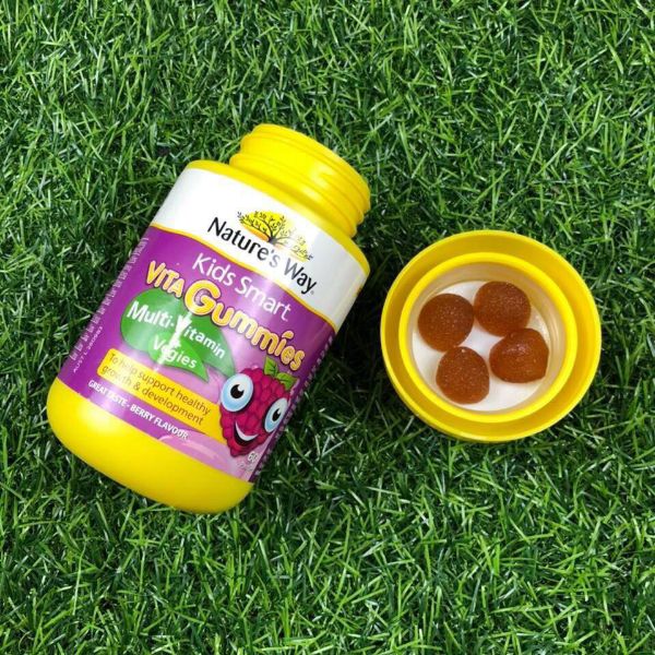 Kẹo dẻo Vita Gummies bổ sung vitamin tổng hợp cho bé 60v - tím