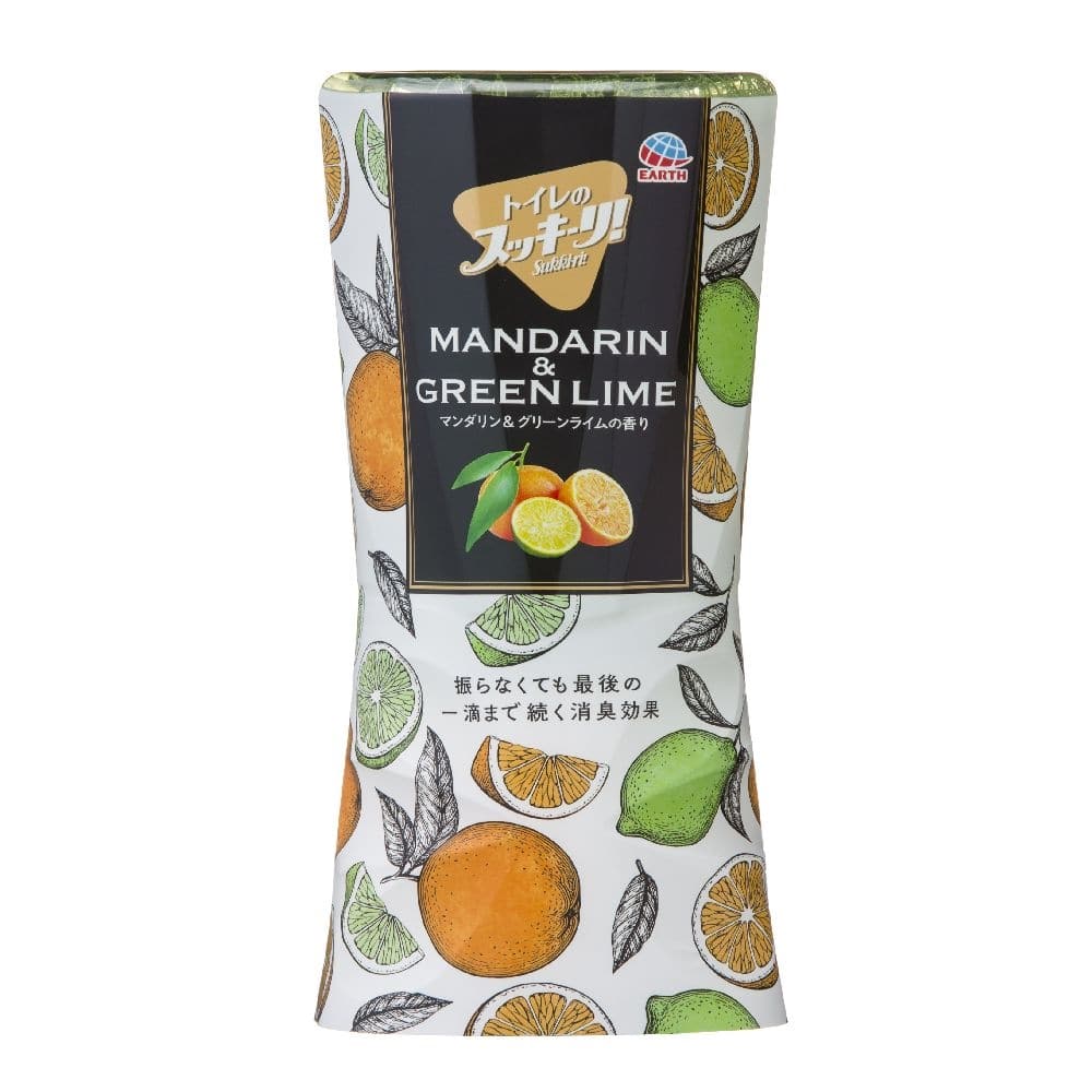 Khử Mùi Toilet Sukkin hương Mandarine & Green Line 400ml