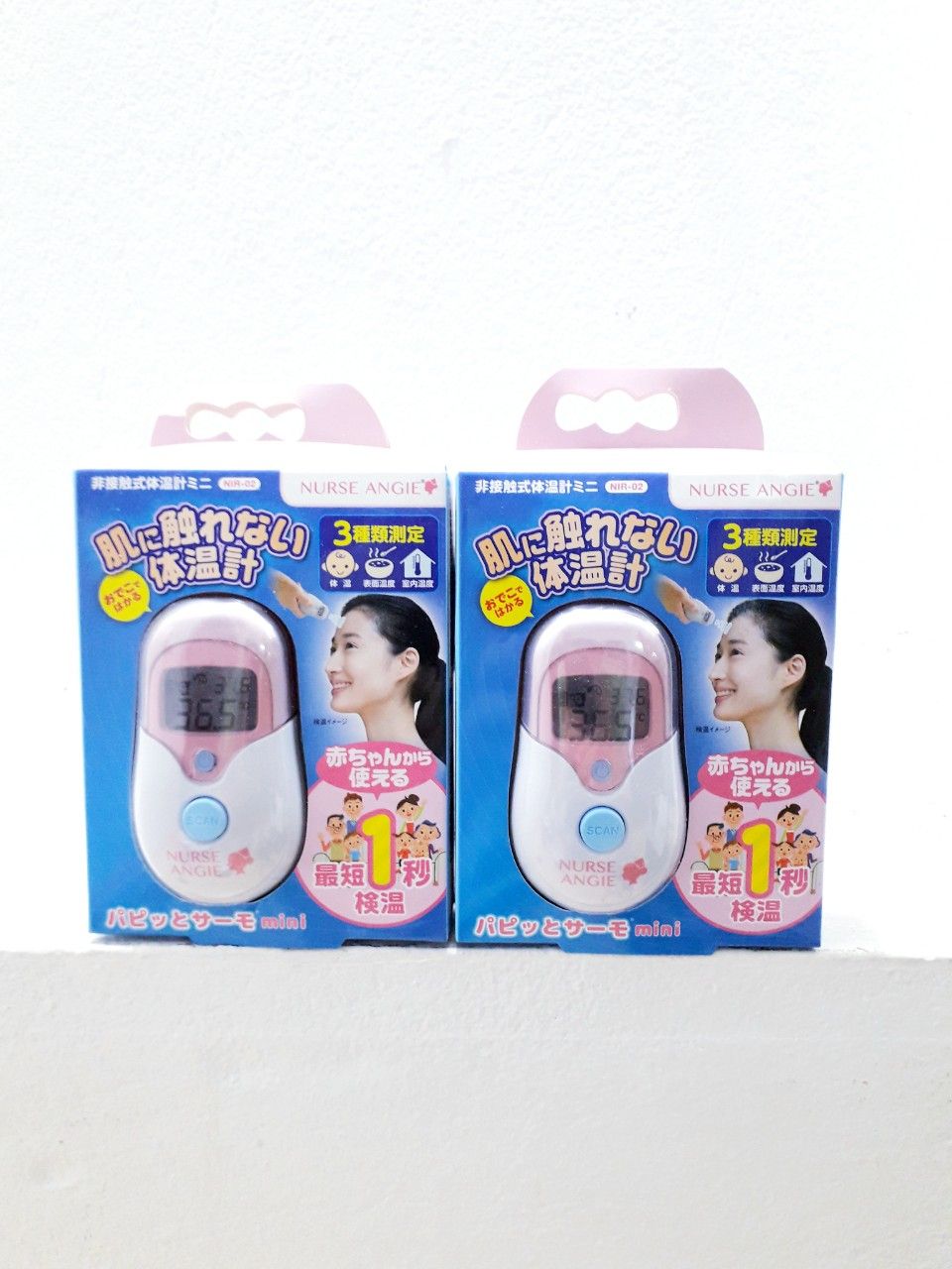 Nhiệt kế đo trán của Nhật Bản Nurse Angie