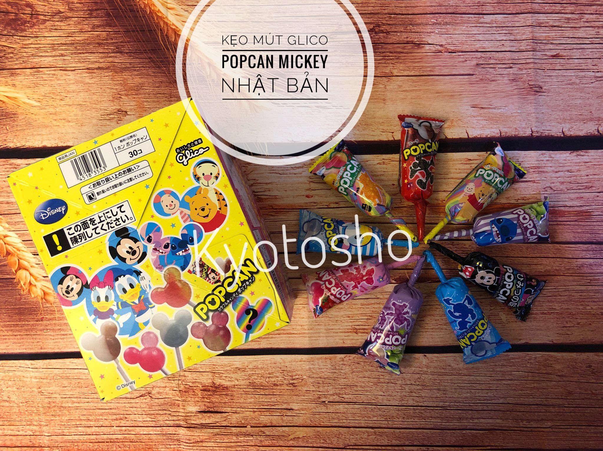 Kẹo mút Mickey Pop Can Disney
