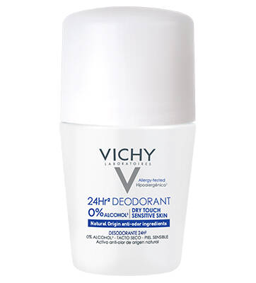 Lăn khử mùi Vichy Deodorant 50ml nắp trắng